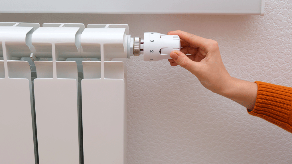 Radiateur avec robinet thermostatique pour individualisation chauffage copropriété